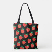 pattern strawberries tasche (Rückseite)