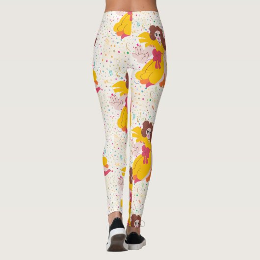 PATTERN STYLE DESIGN LEGGINGS (Rückseite)