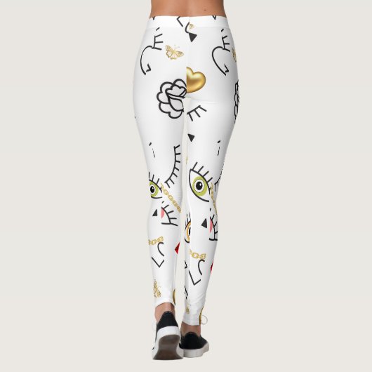 PATTERN STYLE DESIGN LEGGINGS (Rückseite)