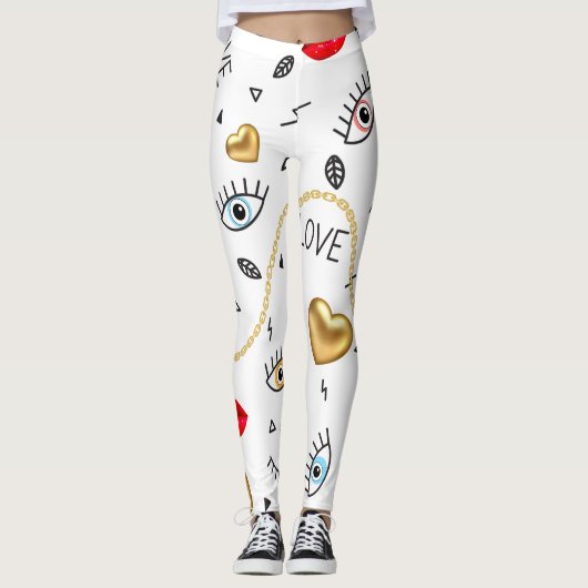 PATTERN STYLE DESIGN LEGGINGS (Vorderseite)