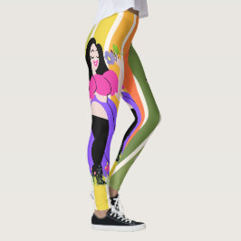 PATTERN STYLE DESIGN LEGGINGS