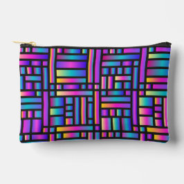 Pattern Stylish Modern- Fashion Geometric Tartan Zubehörtasche