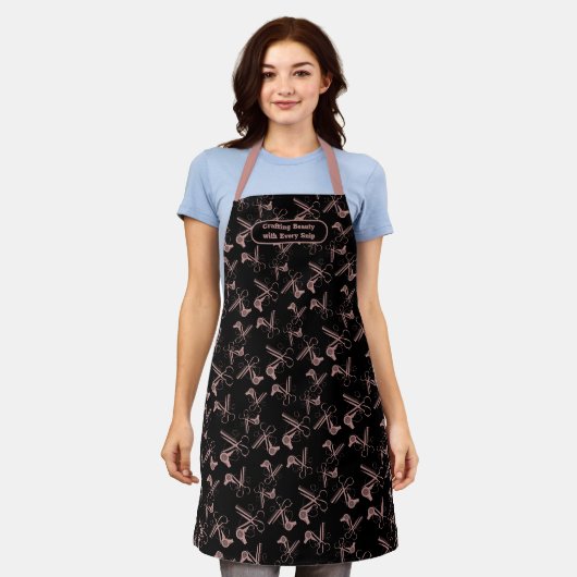Pattern Stylist Schürze (Getragen)
