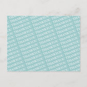 pattern thank you postkarte (Vorderseite)