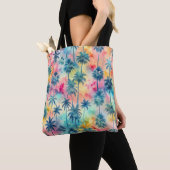 Pattern Tie Dye Palms Tasche (Von Nahem)
