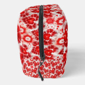 Pattern Tie Dye Red Hearts Waschbeutel (Rechts)