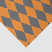 PATTERN-Tissue-Papiere für ORANGE- UND GRAUCHHARLE Seidenpapier (Ausschnitt)