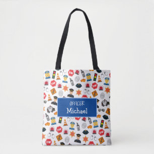 Pattern Tote Tag Tasche