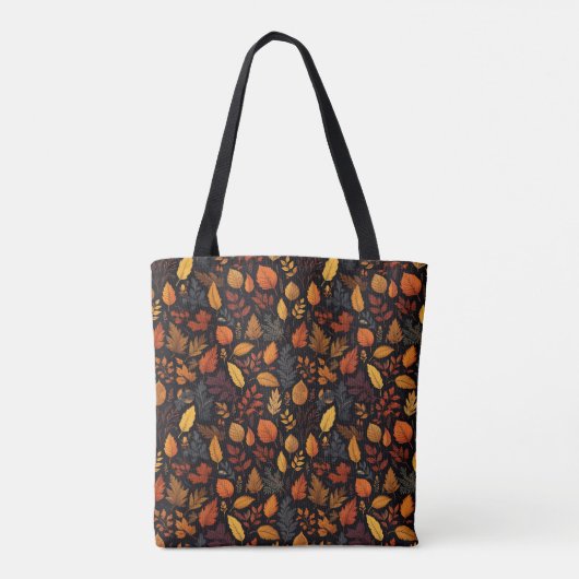 Pattern-Totentasche im Herbst Tasche (Rückseite)