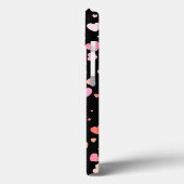 Pattern Valentine's 2024 Hintergrund mit Herz Case-Mate iPhone Hülle (Rückseite / Links)