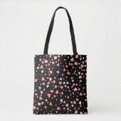 Pattern Valentine's 2024 Hintergrund mit Herz Tasche (Vorderseite)