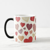 Pattern Valentinstag Verwandlungstasse (Links)