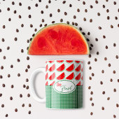 Pattern Wassermelone Scheiben Kaffeemaschine Tasse