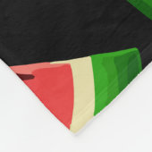 Pattern Watermelon Fleecedecke (Ecke)
