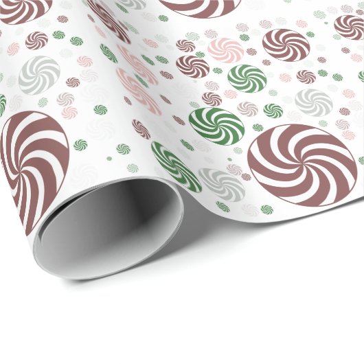 Pattern Weihnachtsbretzel Geschenkpapier (Rolleneckpunkt)