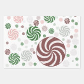 Pattern Weihnachtsbretzel Geschenkpapier Set (Vorderseite 2)