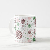 Pattern Weihnachtsbretzel Kaffeetasse (Vorderseite Links)