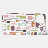 Pattern with colorful cooking icons Case-Mate iPhone hülle (Rückseite (Horizontal))