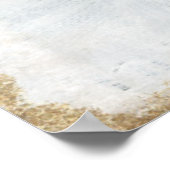 Pattern World Map Poster (Ecke)