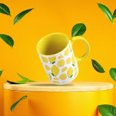 Pattern Zitronenfrucht Tasse