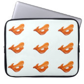 Patternärmel Laptopschutzhülle (Vorderseite)