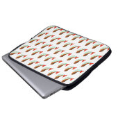 Patternärmel Laptopschutzhülle (Vorne Knopf)
