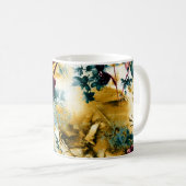 Patterned batik fabric suitable as backgroundabstr kaffeetasse (VorderseiteRechts)