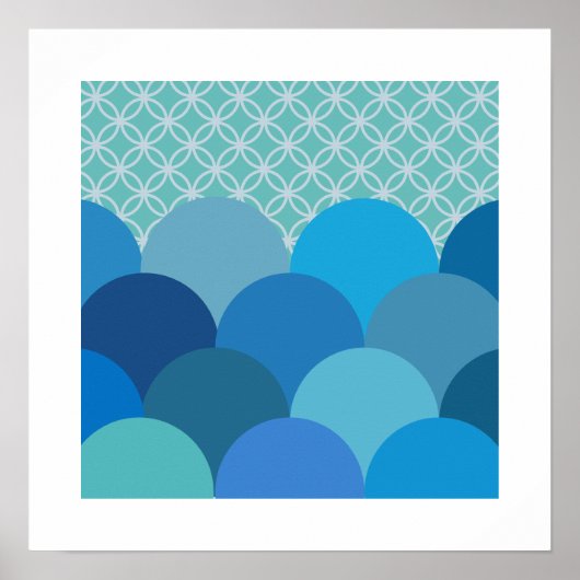 Patterned Circles 2 Poster (Vorne)