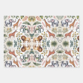 Patterned image featuring symmetrical arrangements geschenkpapier set (Vorderseite)