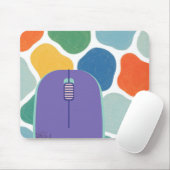 Patterned Mouse Pad  Mousepad (Mit Mouse)