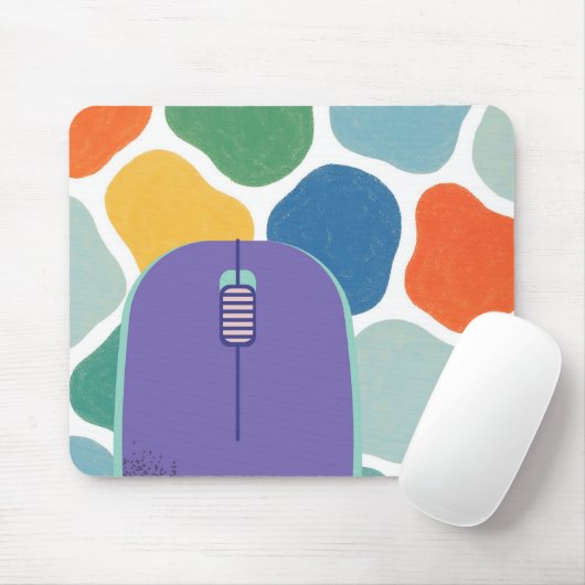 Patterned Mouse Pad  Mousepad (Mit Mouse)