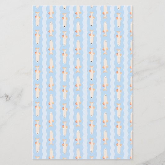 patterned scrap booking paper nautical Flyer (Hinten)