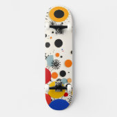 Patterned Skateboard (Vorderseite)