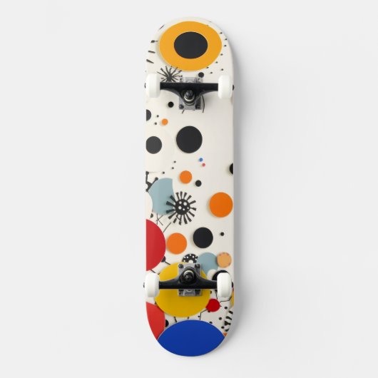 Patterned Skateboard (Vorderseite)