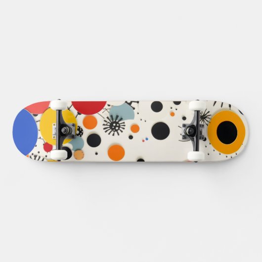 Patterned Skateboard (Horizontal)