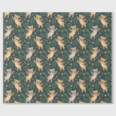 Patterned wrapping paper featuring illustrations geschenkpapier (Flach)