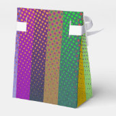 Patternfarbene Streifen + Ihre Ideen Geschenkschachtel (Rückseite)