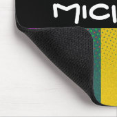 Patternfarbene Streifen + Ihre Ideen Mousepad (Ecke)