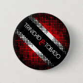 Patternflagge Trinidad und Tobago Dot Button (Vorderseite)