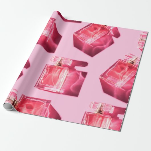 Patternflaschen mit Parfüm Geschenkpapier (Ungerollt)