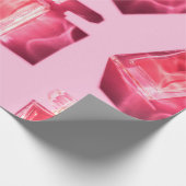 Patternflaschen mit Parfüm Geschenkpapier (Ecke)