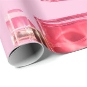 Patternflaschen mit Parfüm Geschenkpapier (Rolleneckpunkt)