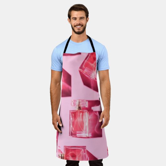 Patternflaschen mit Parfüm Schürze (Getragen)