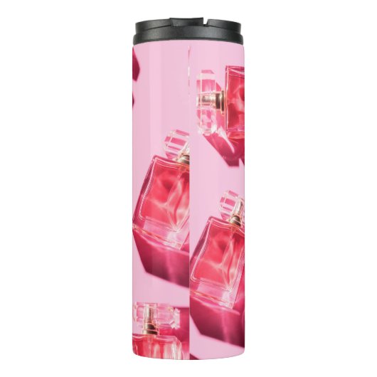 Patternflaschen mit Parfüm Thermosbecher (Rückseite)