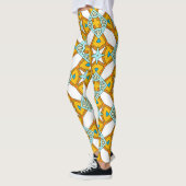Patterngrün Leggings (Links)
