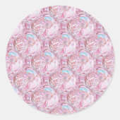 Patternheber Runder Aufkleber (Vorderseite)