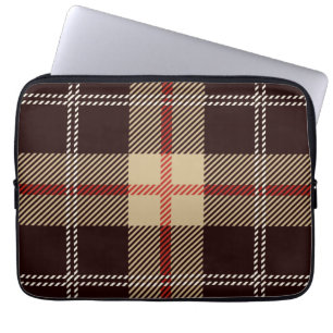 Patternl Stylish Scottish Geometric Vintag Laptopschutzhülle