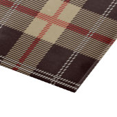 Patternl Stylish Scottish Geometric Vintag Schneidebrett (Ecke)