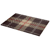Patternl Stylish Scottish Geometric Vintag Schneidebrett (Ecke)