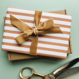 Patternpapier für goldene Pinstriche Geschenkpapier